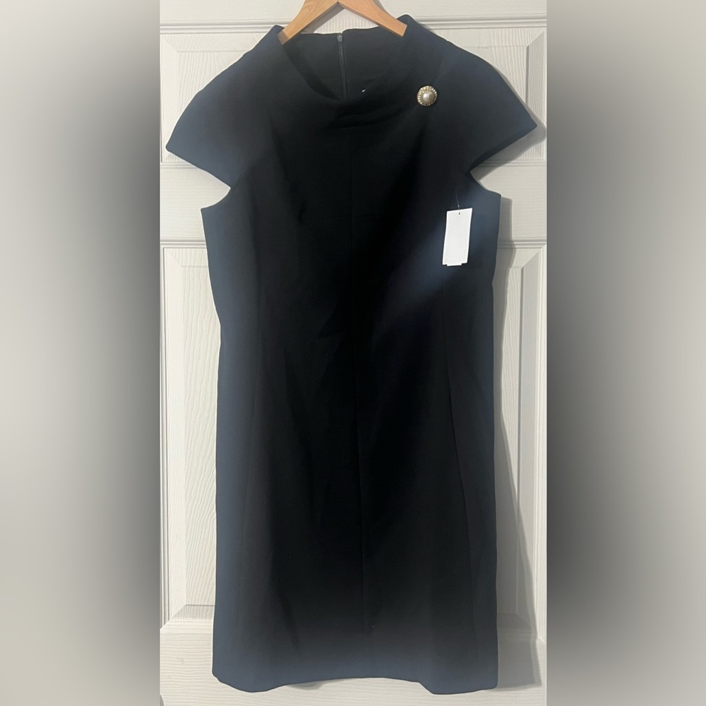 NWT Harper Rose Stand Collar A-Line Dress Size: 10 - Picture 4 of 8